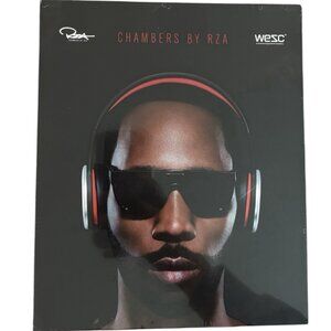 Chambers by RZA x WeSC Street Headphones Black/Red NIB 🎶 Collector Tech - RARE